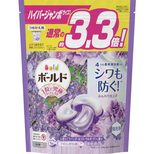 P&amp;G Bold Gel Ball 4D Lavender &amp; Floral Garden Refill Hyper Jumbo 36 pieces 402282 1 piece