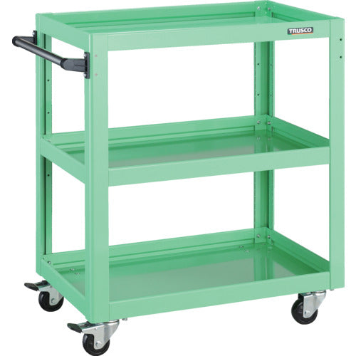 TRUSCO Tool Wagon Dolphin 750X500 Young Green DLWS-973-YG 1 unit