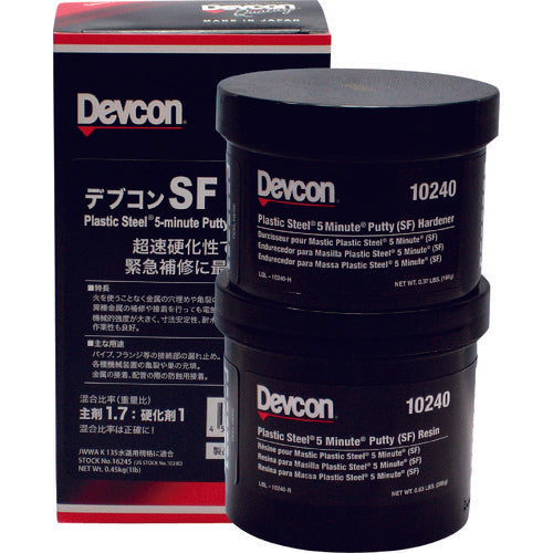 ＤＥＶＣＯＮ　ＳＦ　１ｌｂ（４５０ｇ）鉄粉超速硬性　DV10240　1 Ｓ