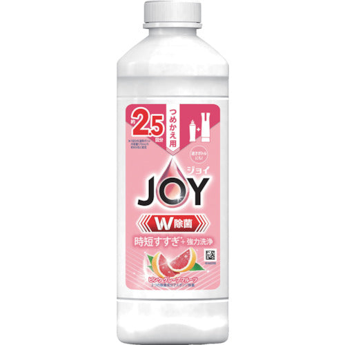 P&amp;G Joy Double Antibacterial Dishwashing Detergent Pink Grapefruit Refill 325ml 402327 1 pc