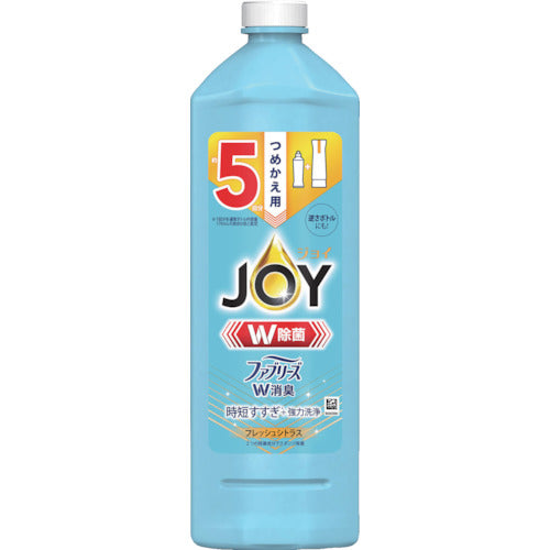 Ｐ＆Ｇ　ジョイ　Ｗ除菌　食器用洗剤　ファブリーズＷ消臭　フレッシュシトラス　詰め替え　６７０ｍｌ　402332　1 個