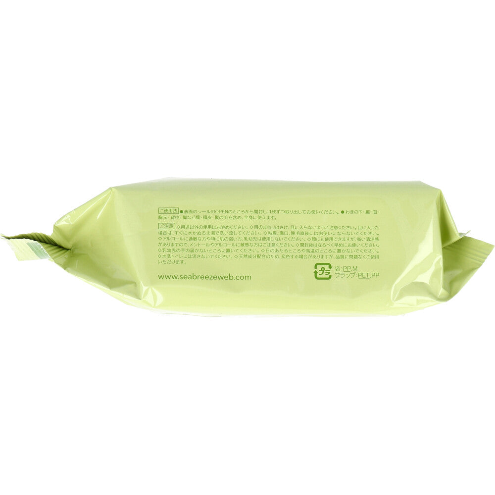 씨브리즈 페이스 &amp; 바디 시트 N 버베나 쿨 30장입 1개