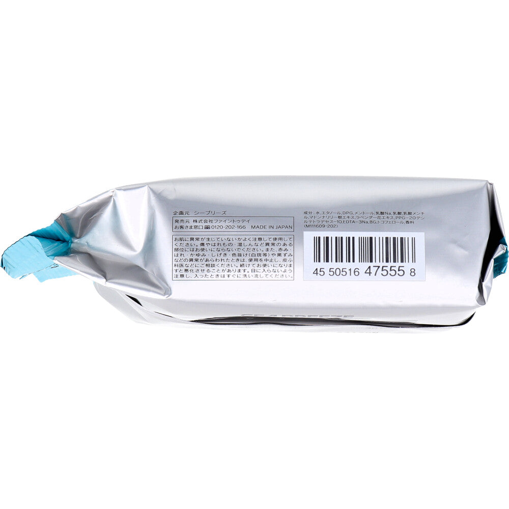 씨브리즈 페이스 &amp; 바디 아이스 시트 N 냉동 민트 30장입 1개