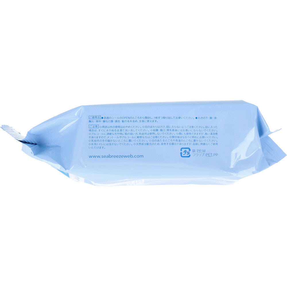 シーブリーズ フェイス＆ボディシート N フレッシュサボン 30枚入 1 個