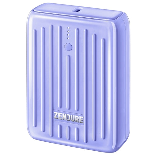 ＺＥＮＤＵＲＥ　モバイルバッテリー　ＳｕｐｅｒＭｉｎｉ　パープル　１００００ｍＡｈ　ZDSM10PD-PU　1 個