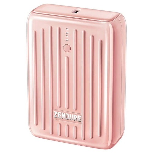 ＺＥＮＤＵＲＥ　モバイルバッテリー　ＳＵＰＥＲ　Ｍｉｎｉ　ピンク　１００００ｍＡｈ　ZDSM10PD-PK　1 個