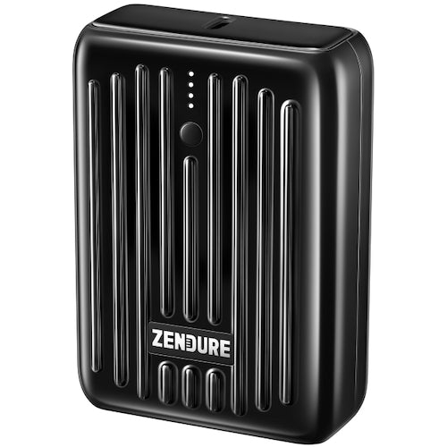 ＺＥＮＤＵＲＥ　モバイルバッテリー　ＳＵＰＥＲ　Ｍｉｎｉ　ブラック　１００００ｍＡｈ　ZDSM10PD-B　1 個