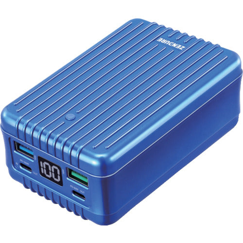 ＺＥＮＤＵＲＥ　モバイルバッテリー　ＳＵＰＥＲ　ＴＡＮＫ　ブルー　２６８００ｍＡｈ　ZDA8PDP-BLUE-PL　1 個