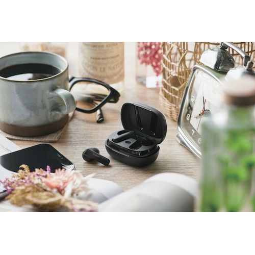 エレコム　Ｂｌｕｅｔｏｏｔｈイヤホン　完全ワイヤレス　ノイズキャンセリング　ＡＡＣ対応　カナル型　ブラック　LBT-TWS13BK　1 個