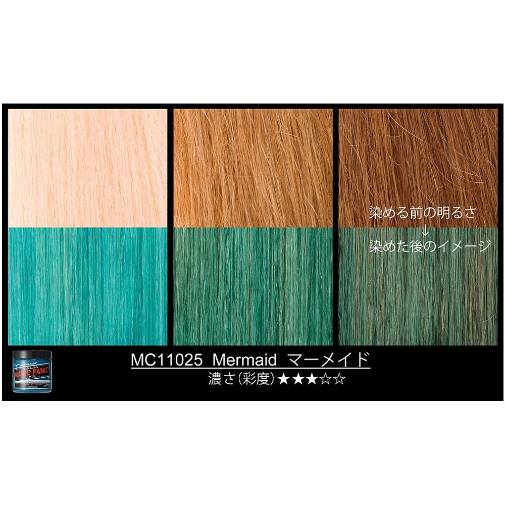 [販売終了]マニックパニック ヘアカラークリーム マーメイド MC11025 118mL 1 個