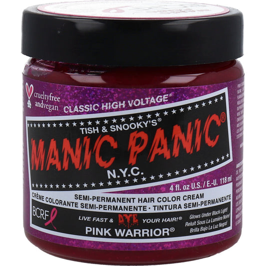 【아울렛】매닉 패닉 헤어 컬러 크림 핑크 워리어 MC11072 118mL 1개