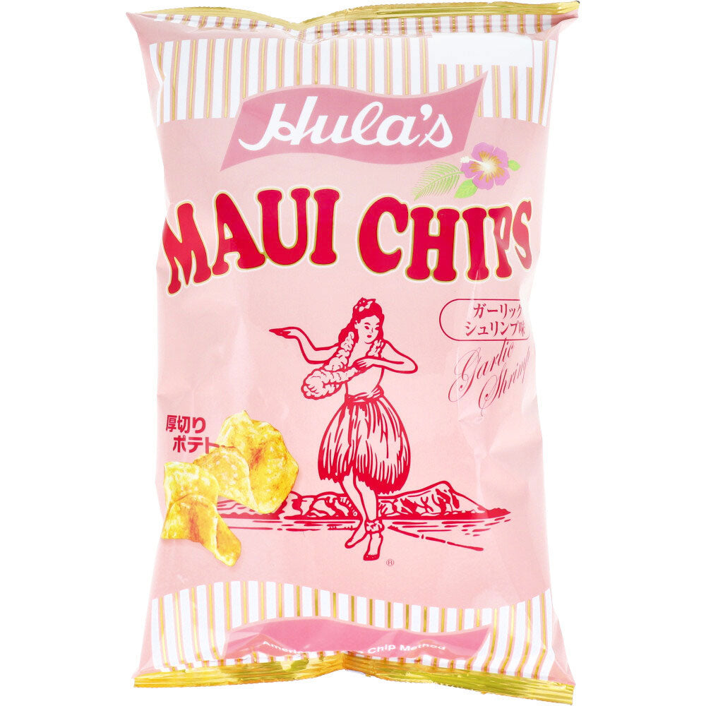 ※Hula brand Maui chips garlic shrimp flavor 140g 1 piece