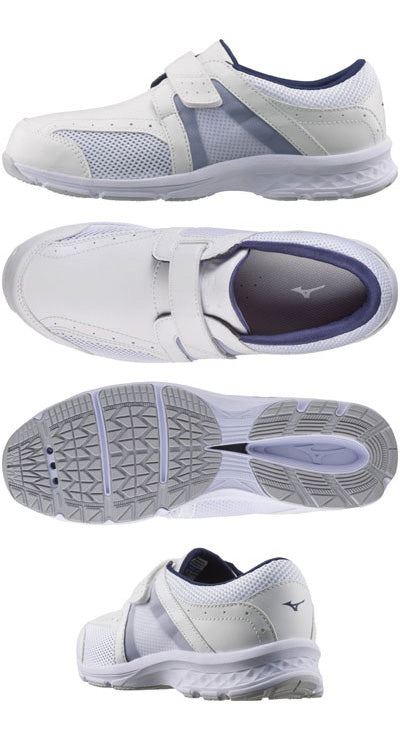 AIRFORT unisex / F1GB1800 25.0cm white x navy 1 pair