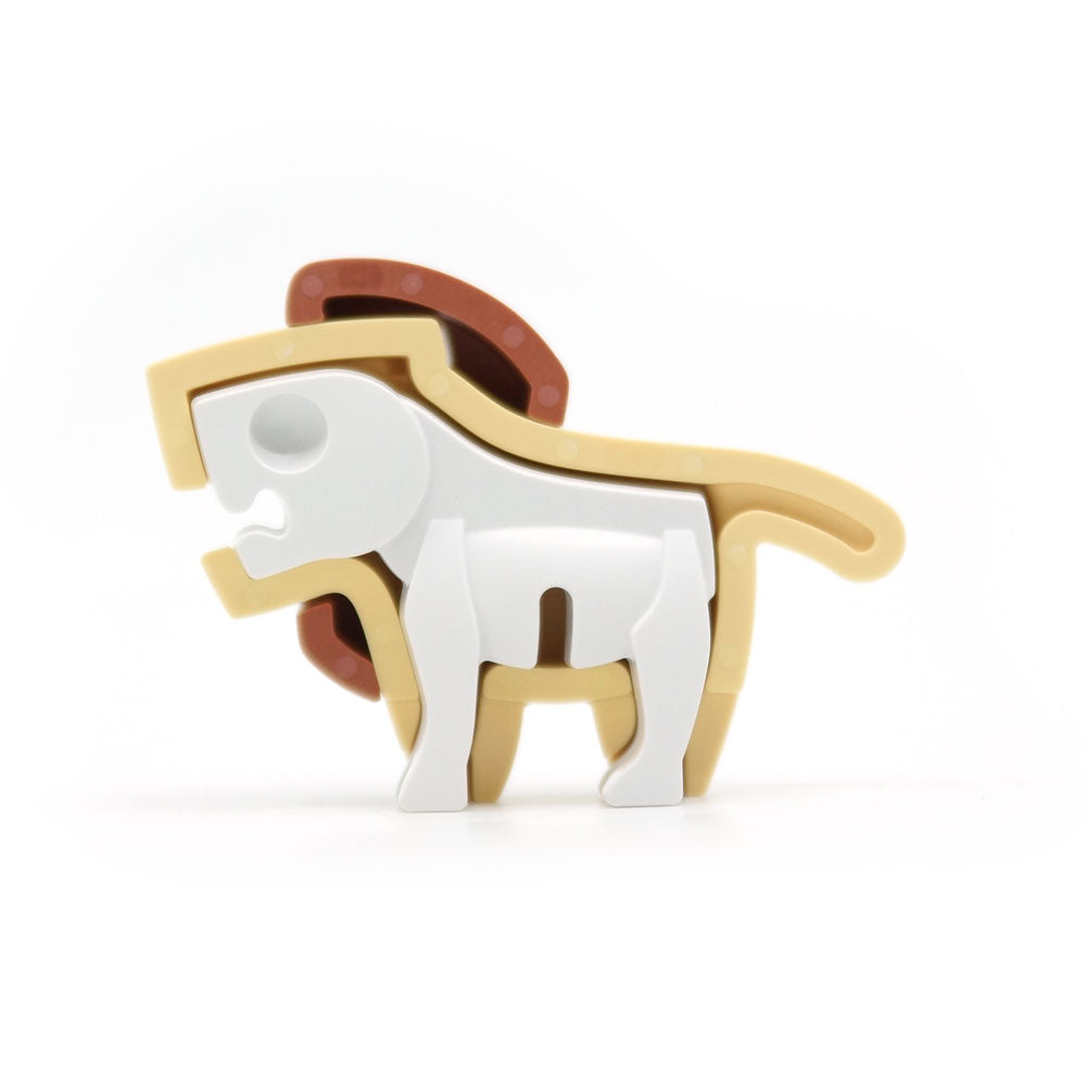 【アウトレット】HALF TOYS ベビーライオン ベビーベッド付 1 個