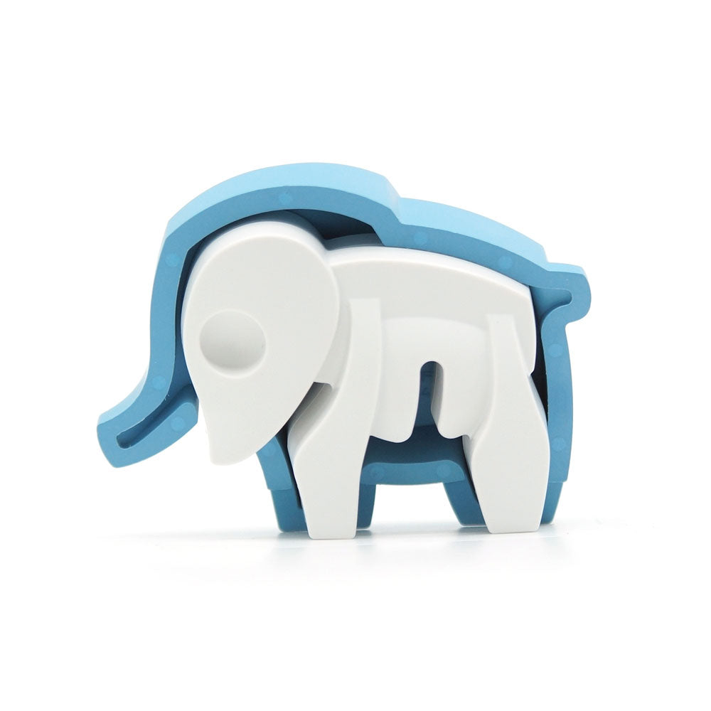 【アウトレット】HALF TOYS ベビーゾウ ベビーベッド付 1 個