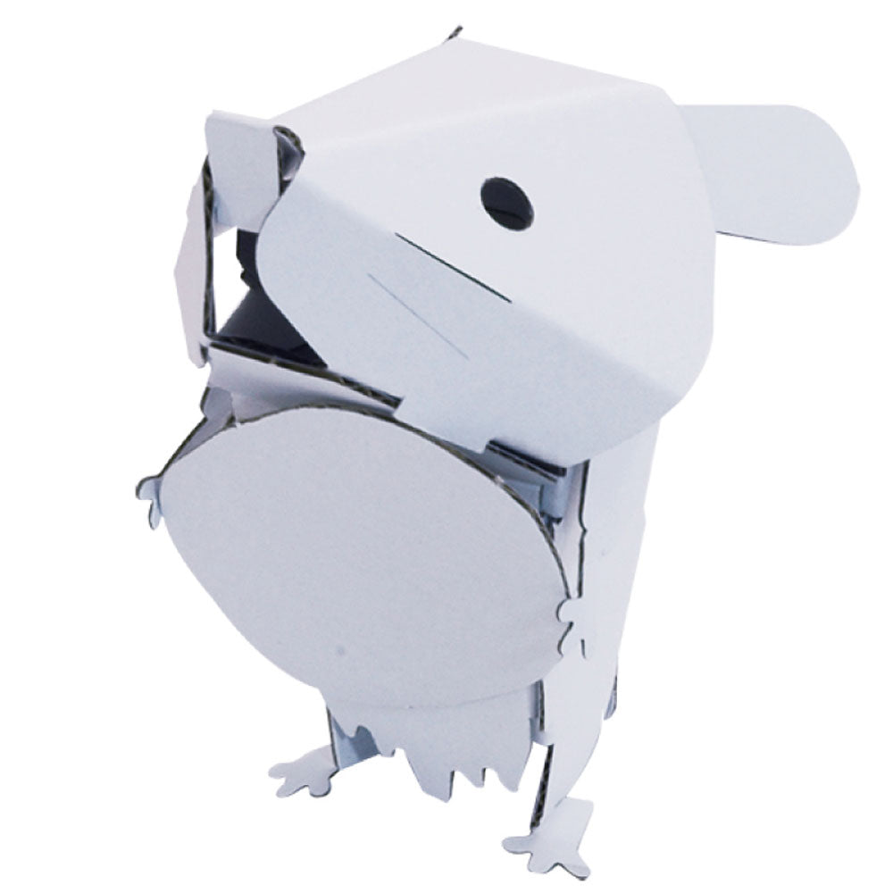 hacomo kids 동물 시리즈 햄스터 골판지 공작 키트 1 개