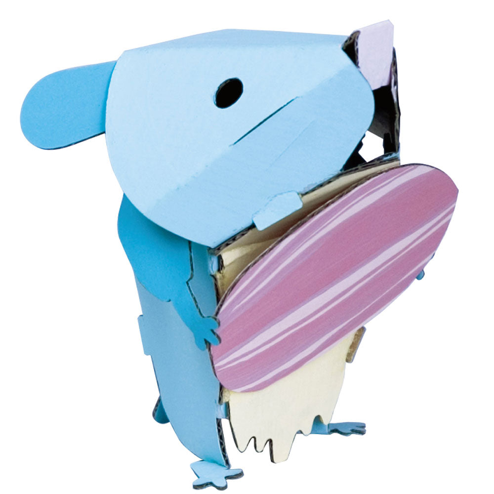 hacomo kids 동물 시리즈 햄스터 골판지 공작 키트 1 개