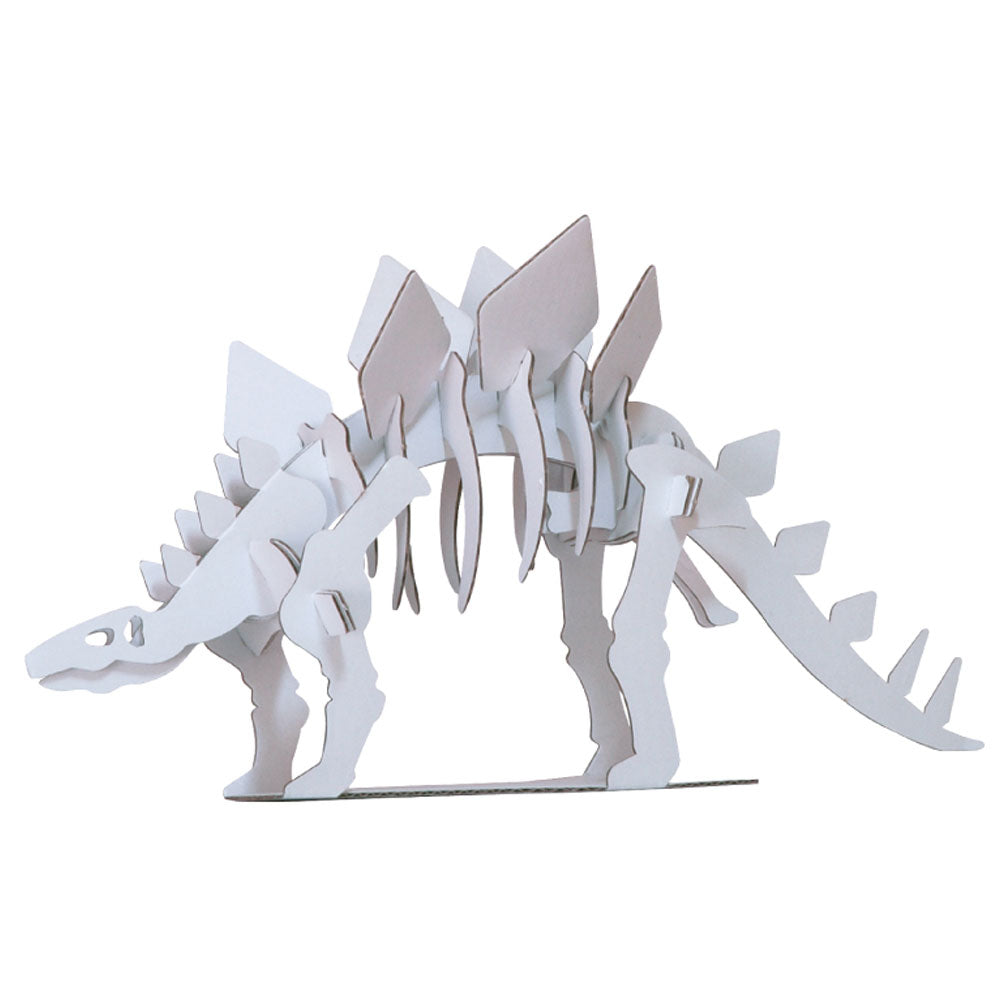 hacomo kids 공룡 시리즈 스테고 사우루스 골판지 공작 키트 1 개