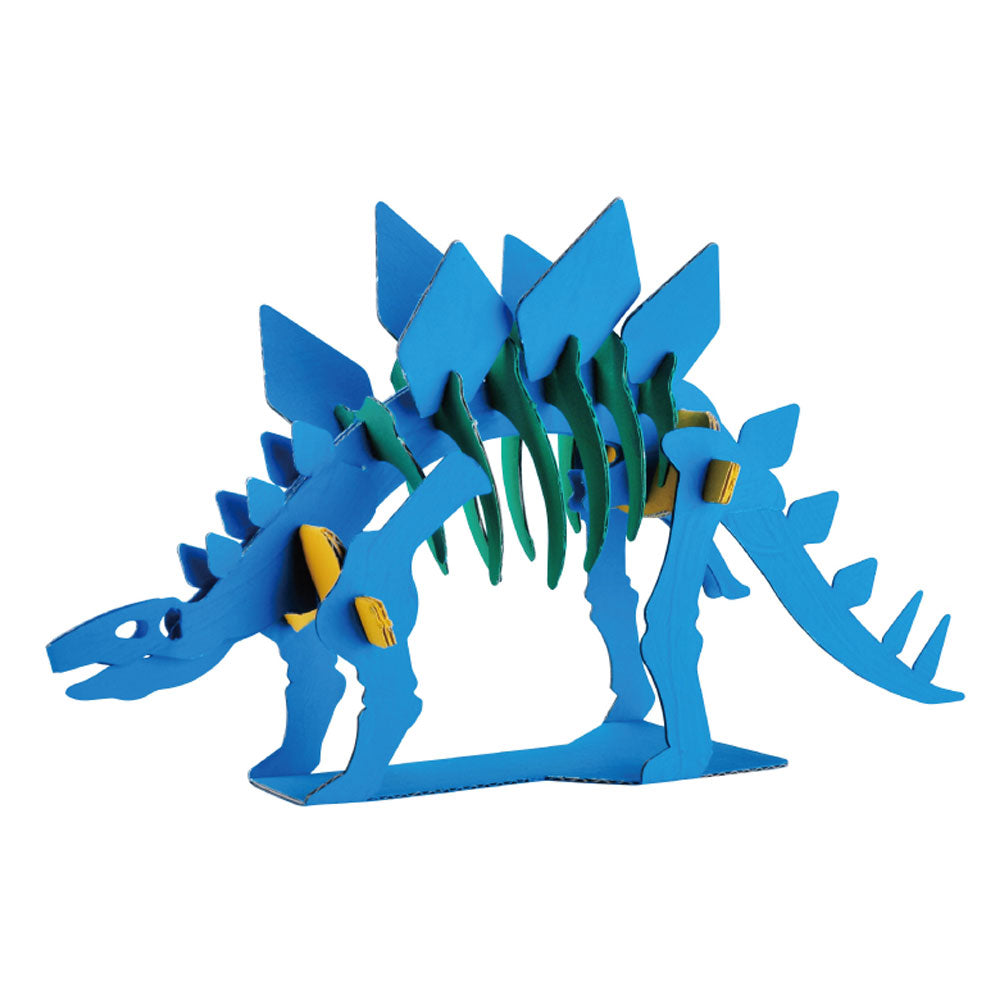 hacomo kids 공룡 시리즈 스테고 사우루스 골판지 공작 키트 1 개