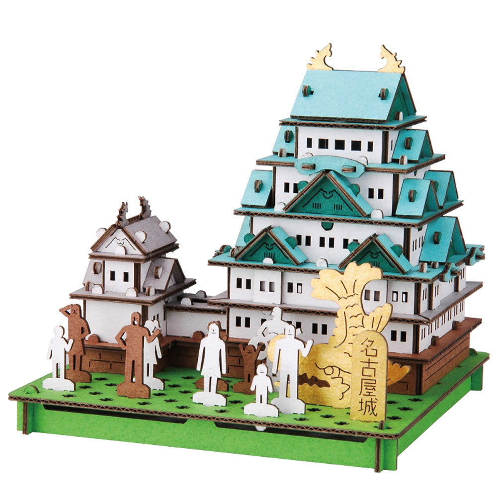hacomo PUSUPUSU 名古屋城 ダンボール工作キット 1 個