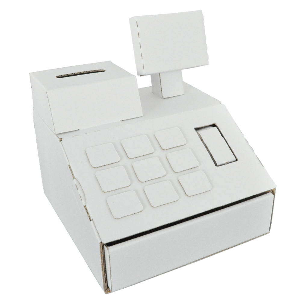 hacomotion ハコモーション おかいものレジスター ダンボール工作キット 1 個