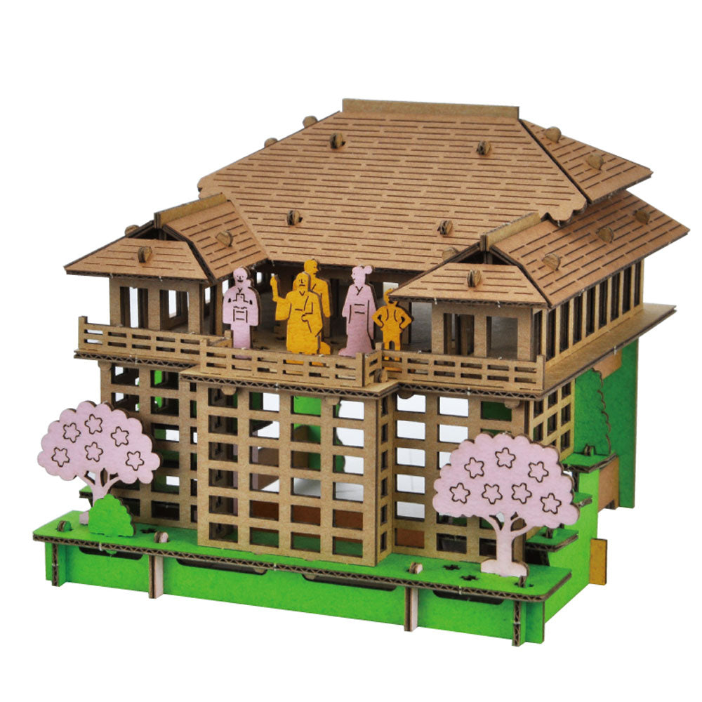 hacomo PUSUPUSU 기요미즈데라 골판지 공작 키트 1개