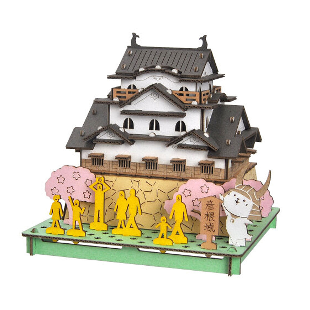 hacomo PUSUPUSU 히코네성 골판지 공작 키트 1개