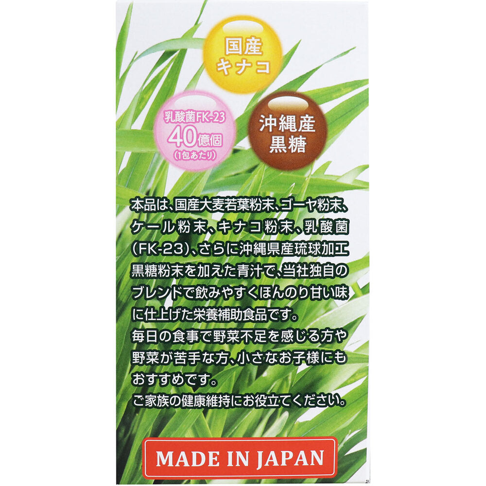 ※[シーズン終売]国産 乳酸菌青汁 スティックタイプ 3g×44袋入 1 個