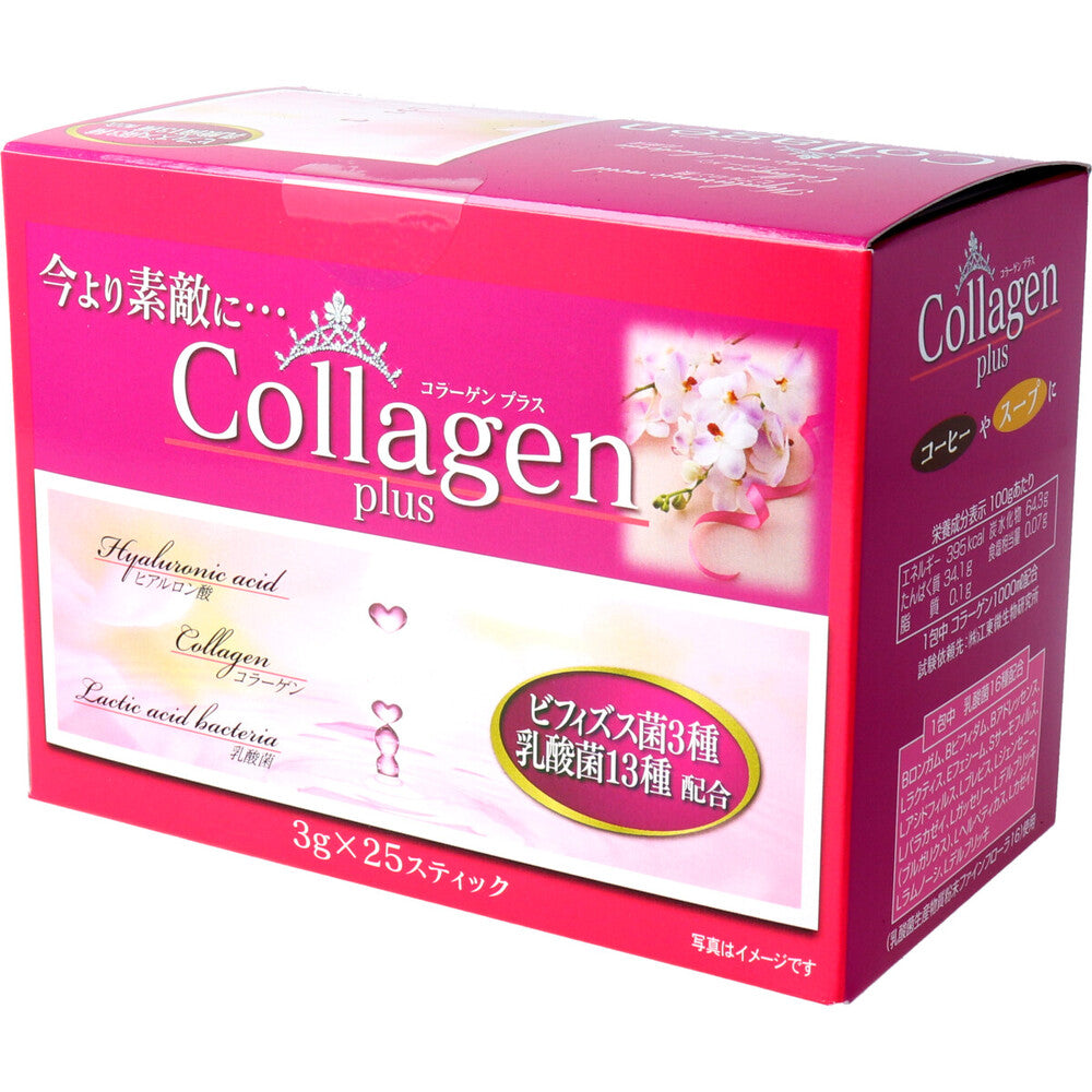※[シーズン終売]コラーゲンプラス 3g×25スティック 1 個