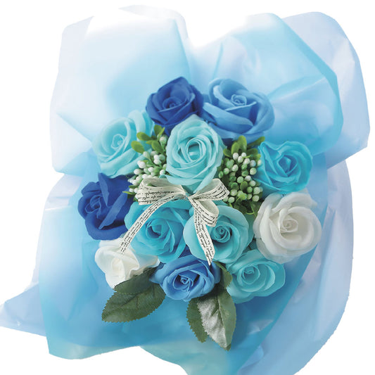 Soap Flower SBL-11 Blue 1 piece