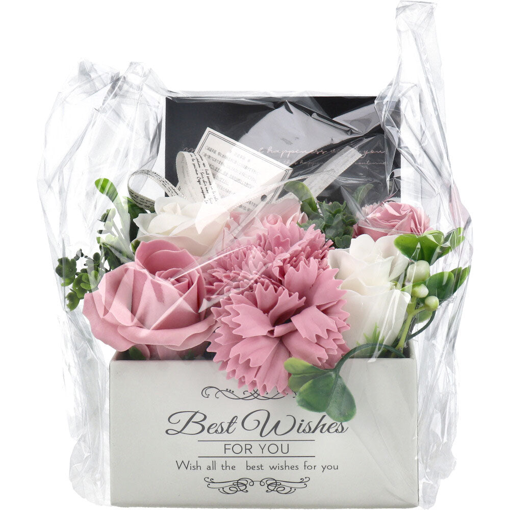 シャボンフラワー MK-008 ピンク 1 個