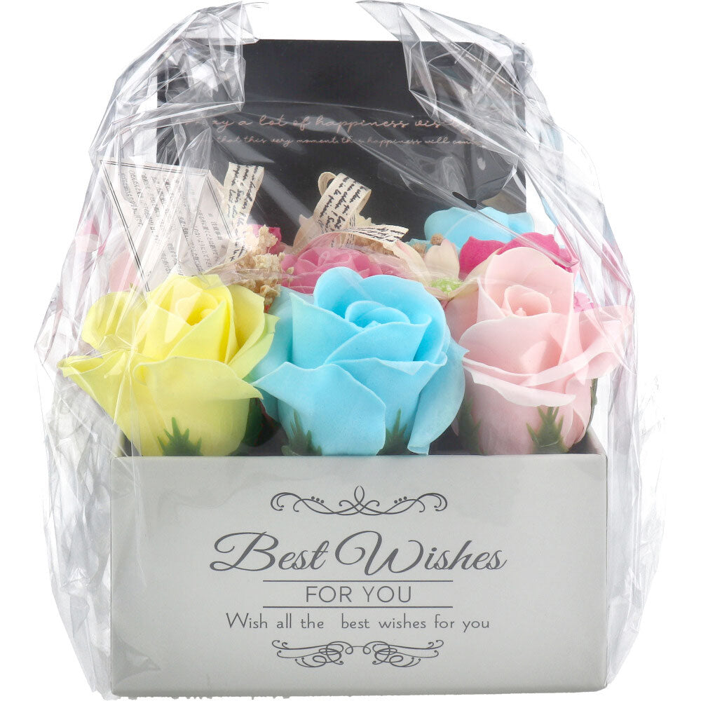 비누 꽃 MK-008 다채로운 1 개