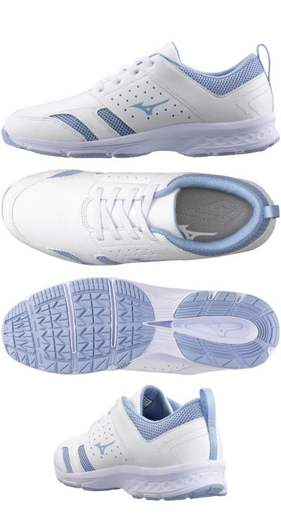 AIRFORT AF Unisex / F1GB2000 23.0cm White x Light Blue 1 pair
