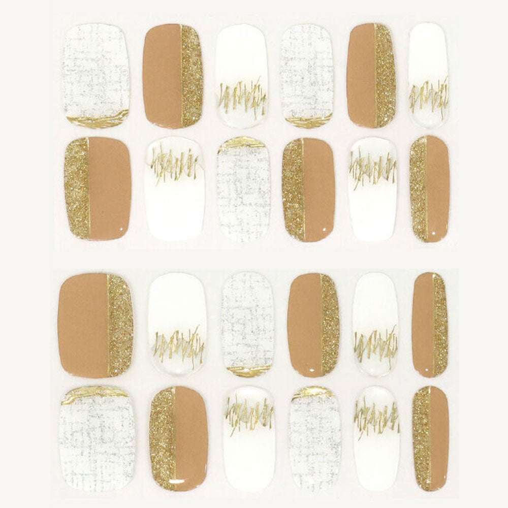 【아울렛】LYSD'OR 리스돌 세미큐어 젤 네일 핸드 네일용 가브리엘 릴리 24장입 1개