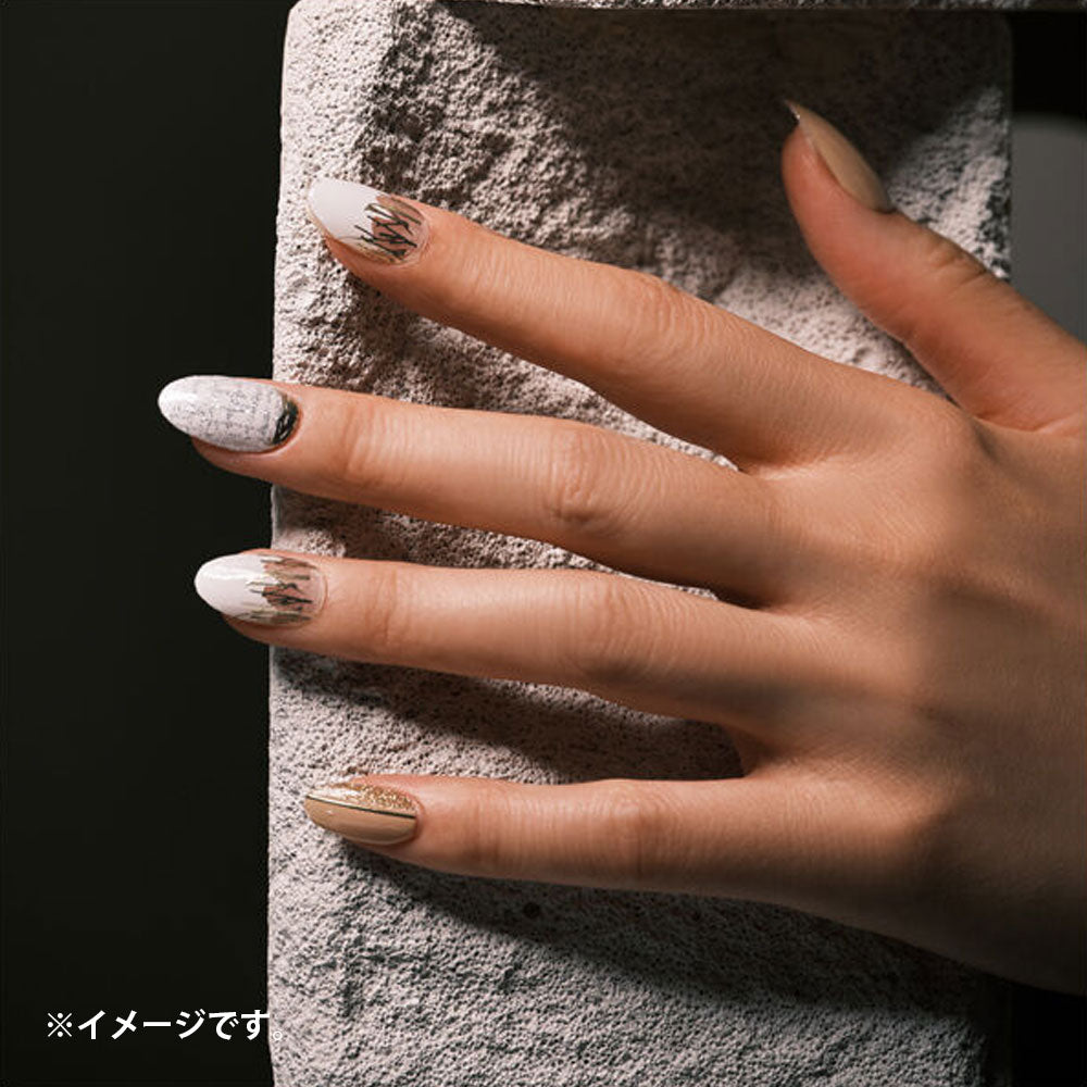 【아울렛】LYSD'OR 리스돌 세미큐어 젤 네일 핸드 네일용 가브리엘 릴리 24장입 1개