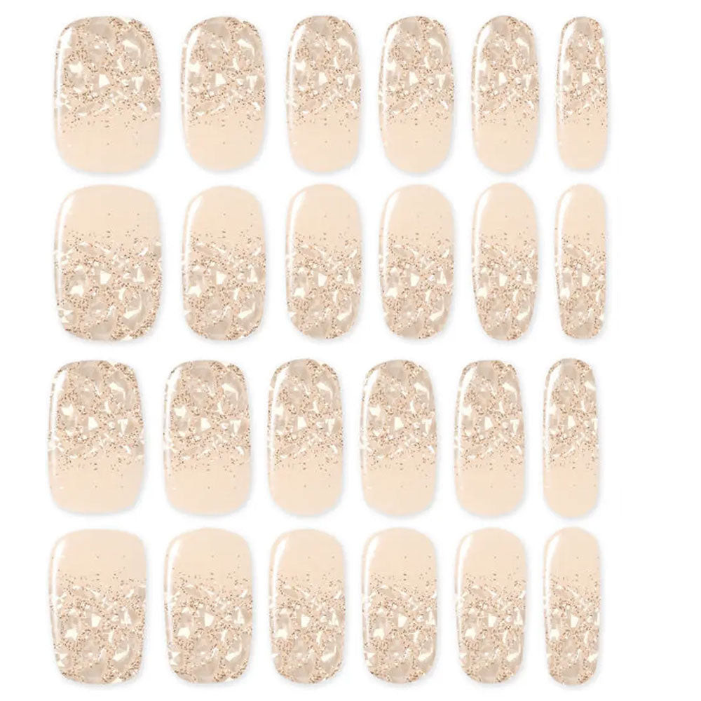 【아울렛】LYSD'OR 리스돌 세미큐어 젤 네일 핸드 네일용 페어리 코스트 24장입 1개