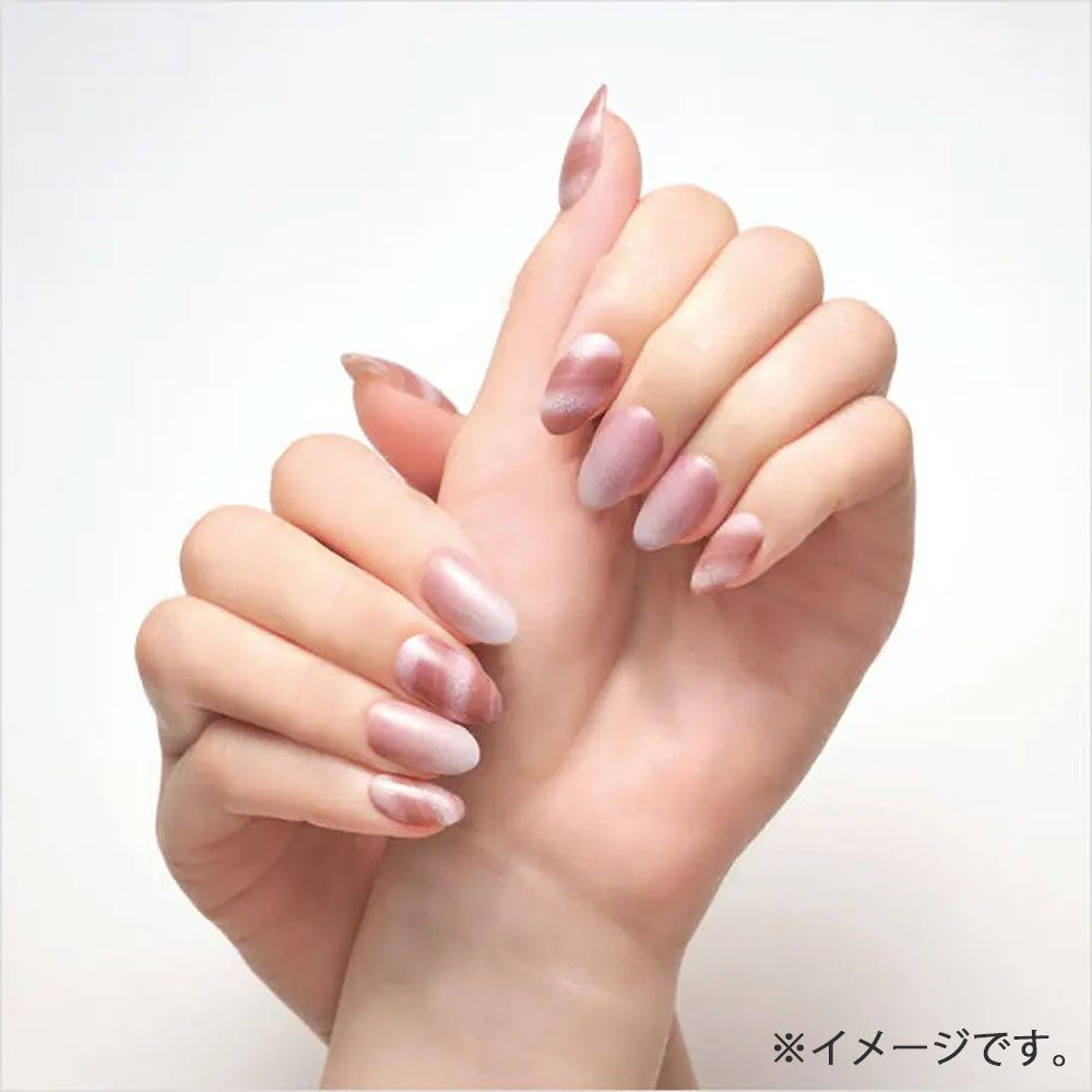 [Outlet] LYSD'OR Semi-Cure Gel Nails for Hand Nails, Brownie Marble, 24 Sheets, 1 Piece