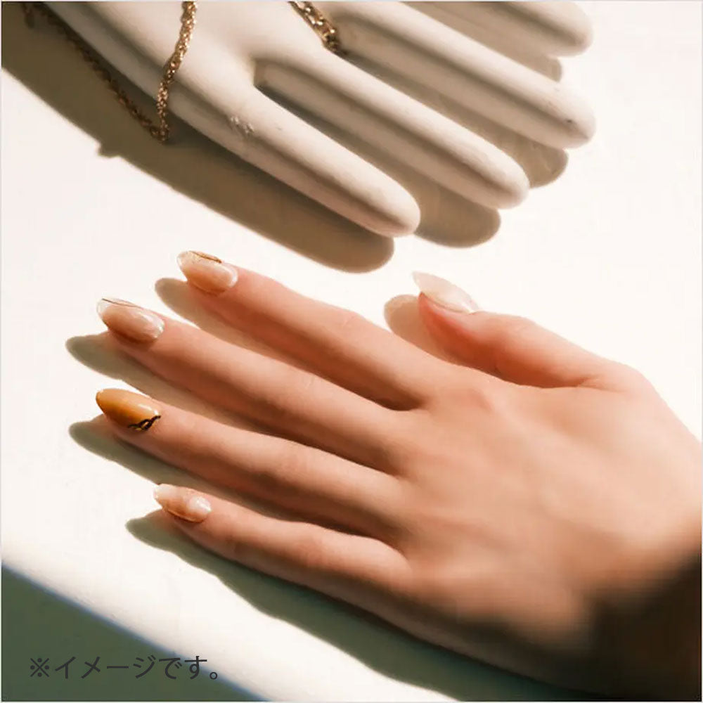 【아울렛】LYSD'OR 리스돌 세미큐어 젤 네일 핸드 네일용 스피릿 쉘 24장입 1개