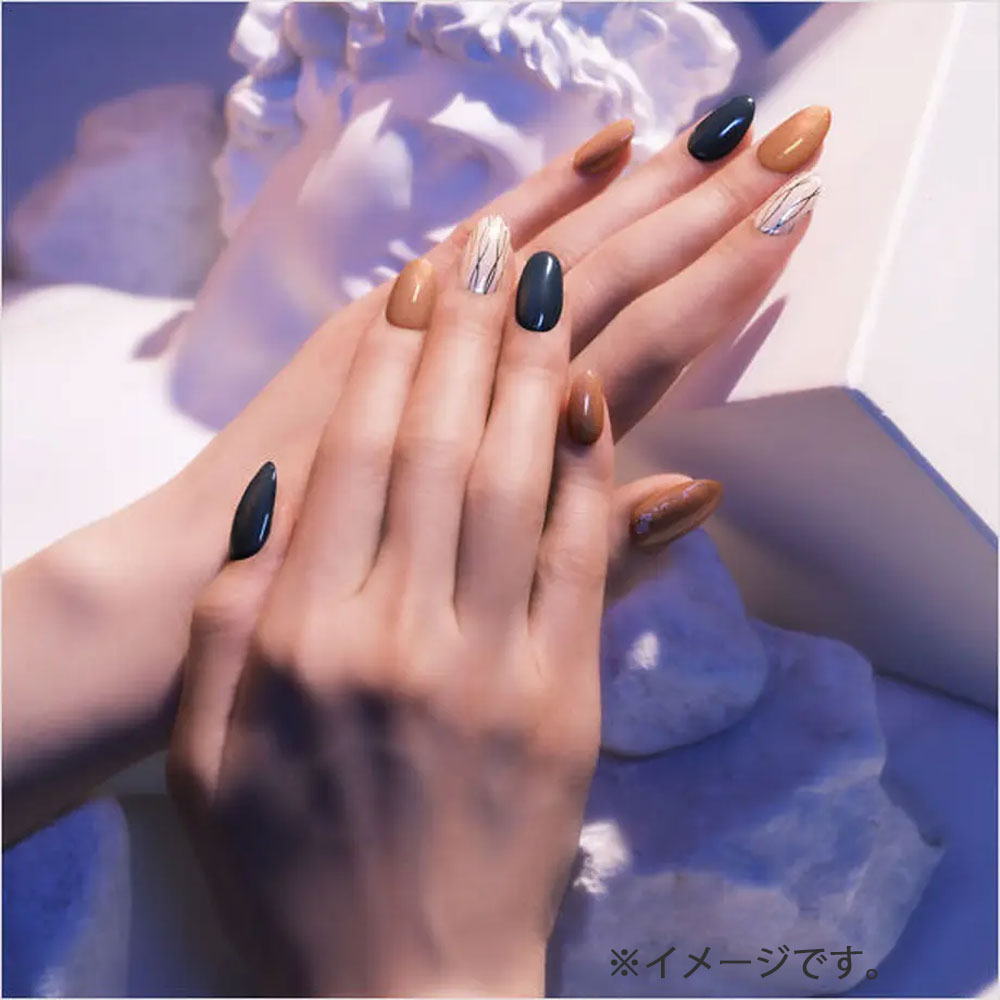 【아울렛】LYSD'OR 리스돌 세미큐어 젤 네일 핸드 네일용 화이트 베이지 갓 24장입 1개