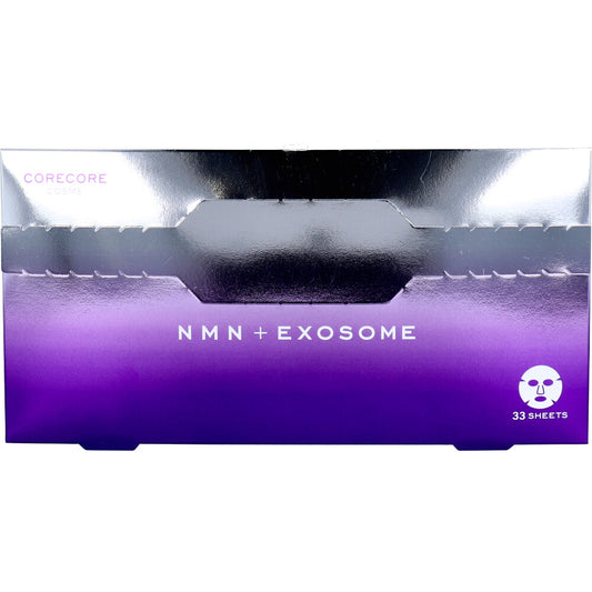 CORE CORE COSME NMN+엑소좀 페이스 마스크 33장입 1개