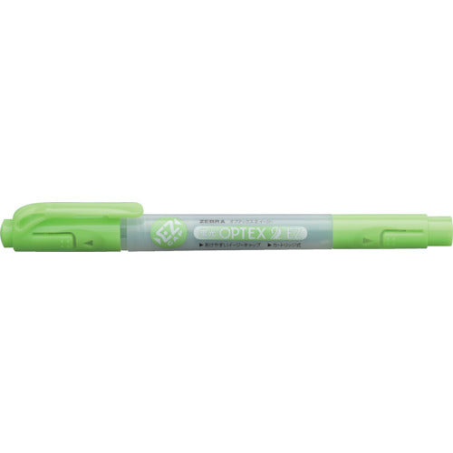 Zebra Highlighter Optex 2-EZ Green WKT11-G 1 pc
