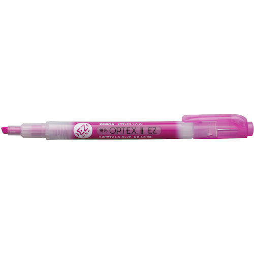 Zebra Highlighter, Optex 1-EZ, Reddish Purple, WKS11-WR, 1 pc