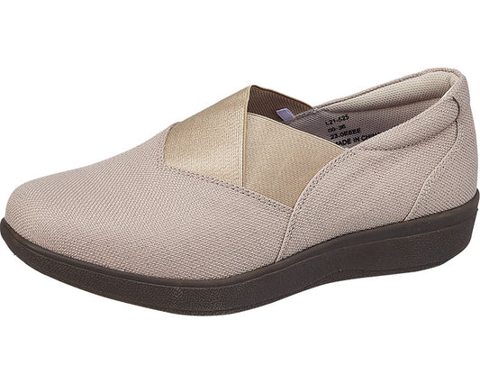 Welll 01 Women's / 24.0cm Beige 1 pair