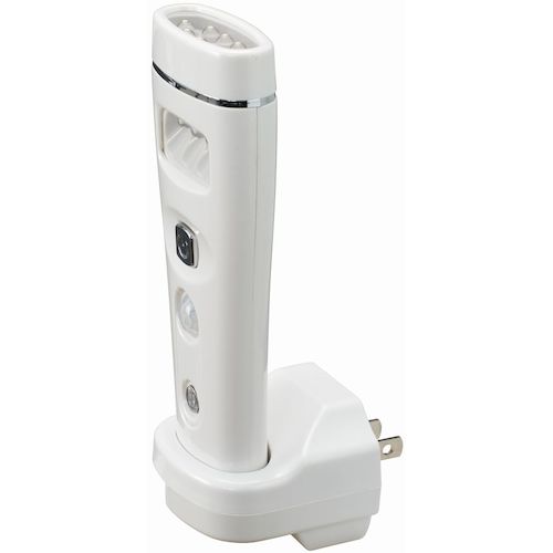 야자와 충전식 LED 사람 감명 암 센서 나이트 라이트 NCHSMN03WH 1 개