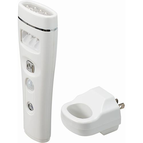 야자와 충전식 LED 사람 감명 암 센서 나이트 라이트 NCHSMN03WH 1 개