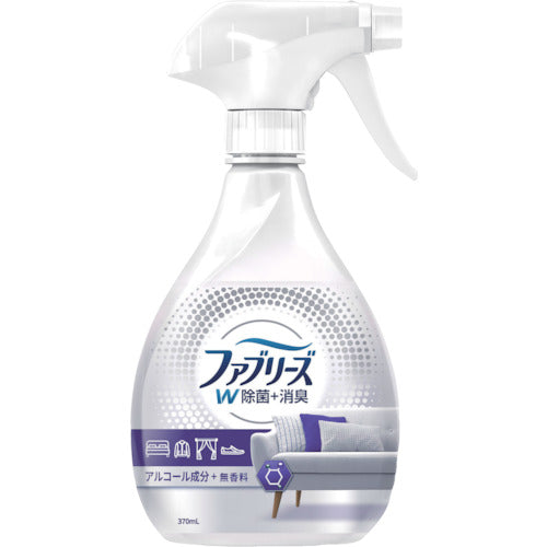 Ｐ＆Ｇ　ファブリーズ　Ｗ除菌＋消臭　布用　スプレー　無香料　アルコール成分入り　本体　３７０ｍＬ　402349　1 個