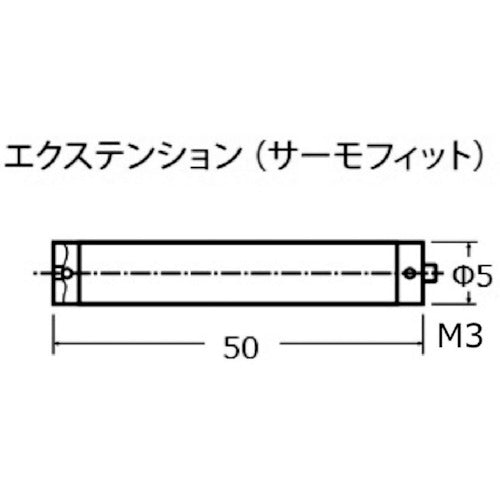 東京精密　カールツァイス　ＺＥＩＳＳ　ＲＥＡＣＨ　ＣＦＸ１　ＤＧ５・Ｌ５０　626103-5050-000　1 本