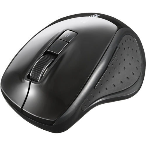 BAFFALO 5-Button Bluetooth 5.0 Blue LED Mouse Black BSMBB300BK 1 pc