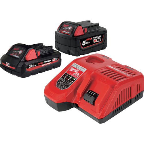 Milwaukee M18 HO3.0Ah &amp; 5.0Ah Starter Kit M18 HNRG-532 JP 1 unit
