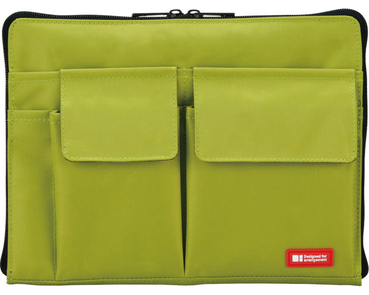 Bag in bag A5 / A7553-6 Yellow green 1 pc